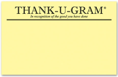 THANK-U-GRAM® PACK of 25 - The ORIGINAL