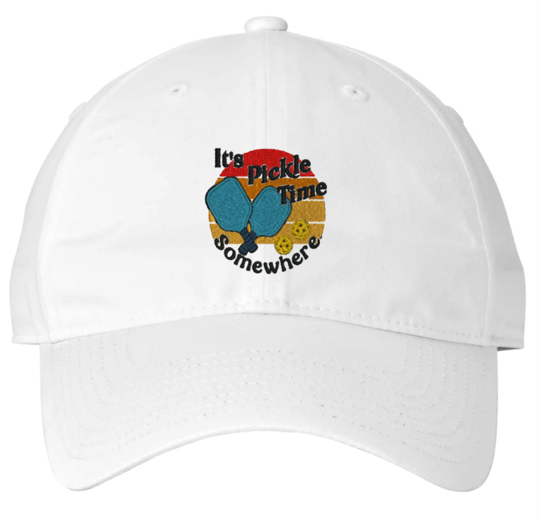 It's Pickle Time Somewhere™ Cap/Hat