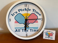 It's Pickle Time All The Time™ Wall clock