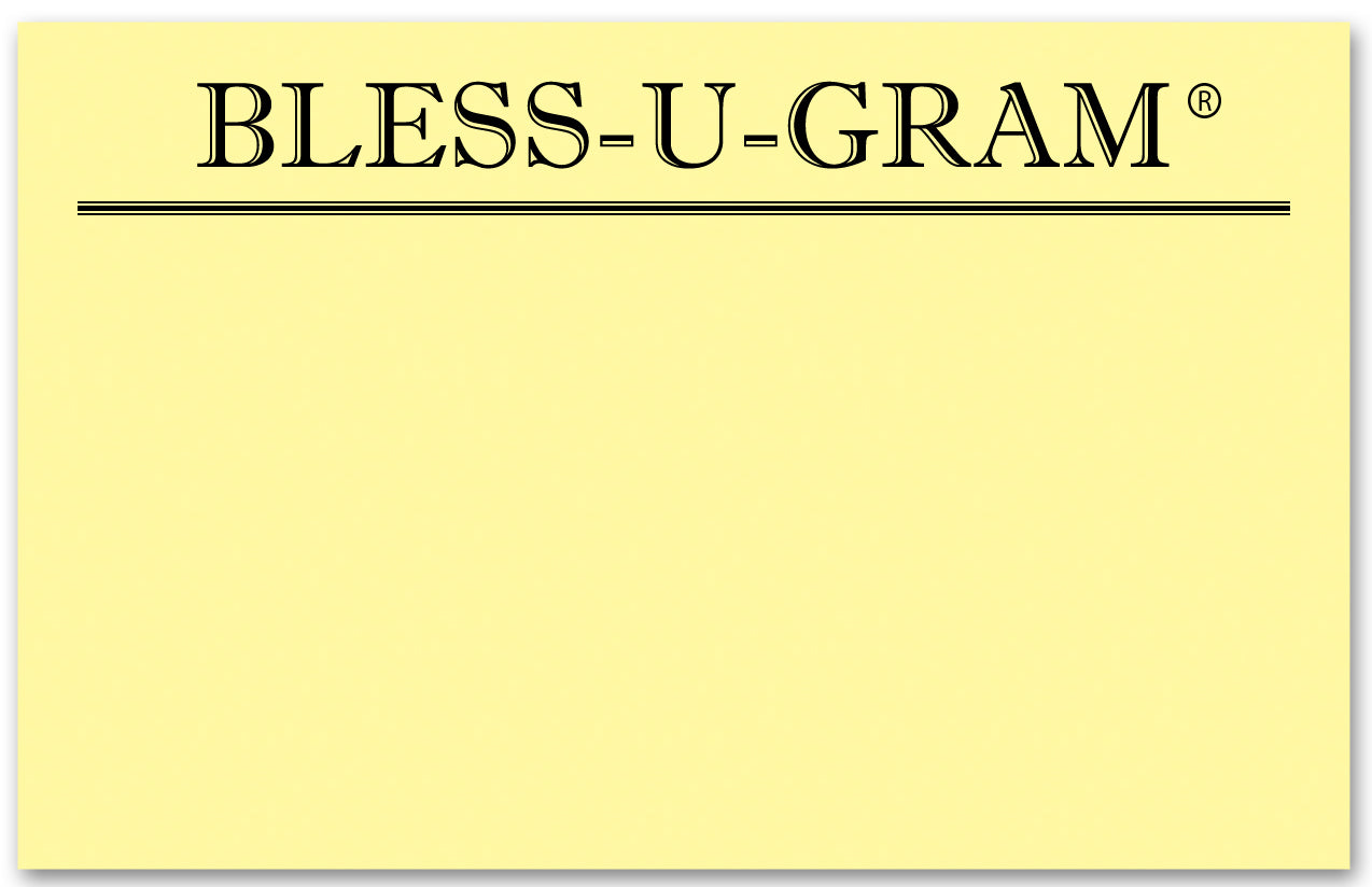 BLESS-U-GRAM® 50 Notes